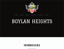 Tablet Screenshot of boylan-heights.com
